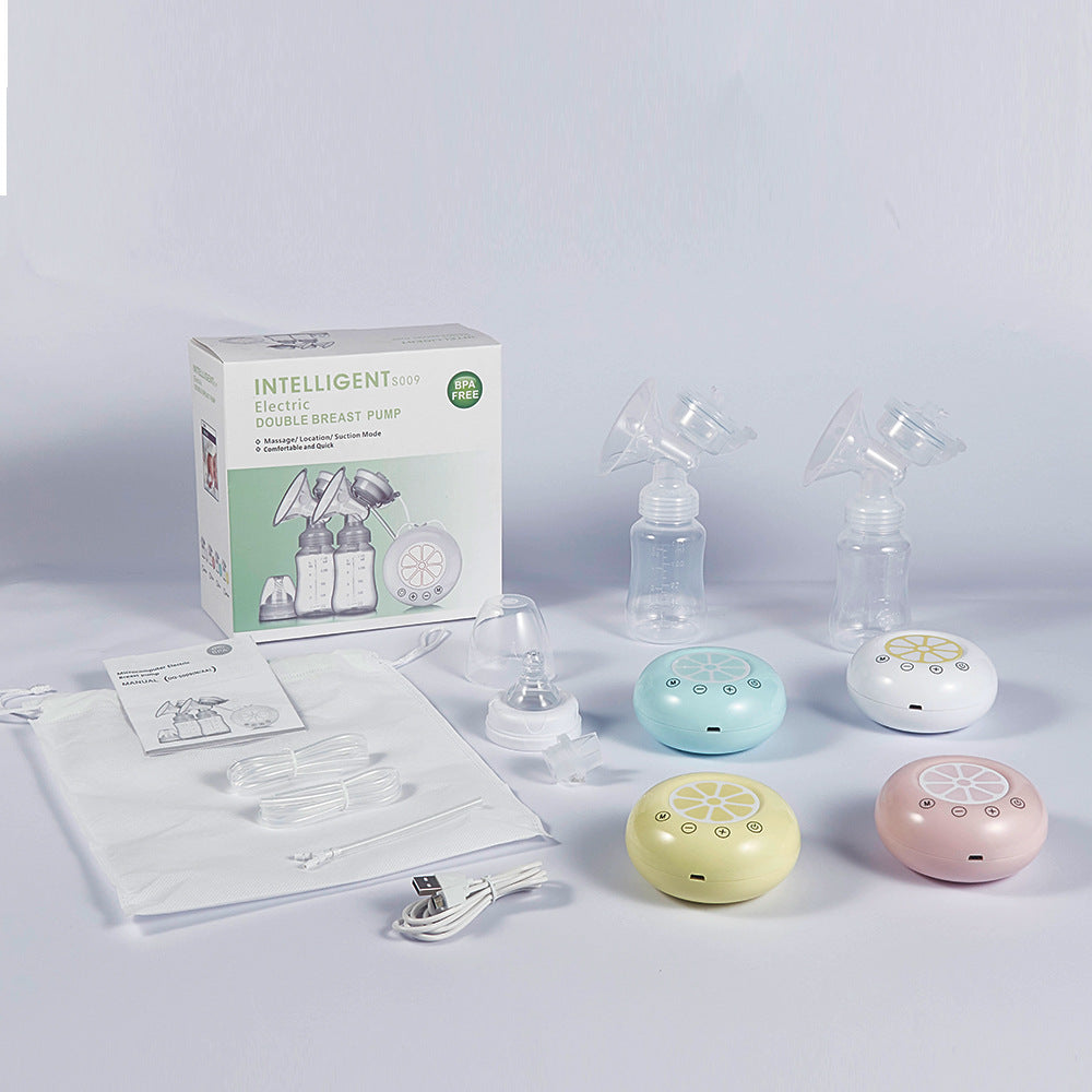 USB plug-in bilateral breast pump, electric breast pump, automatic breast pump PureLittleBloom.Co