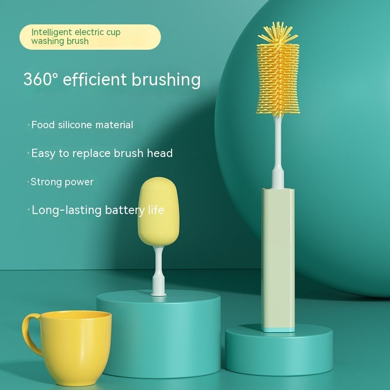 Multi Functional Electric Sponge Silicone Cup Brush PureLittleBloom.Co