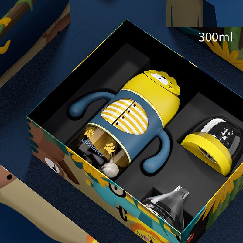 Wide-bore Sippy Cup Feeding Bottle Over 1-2 Years Old PureLittleBloom.Co