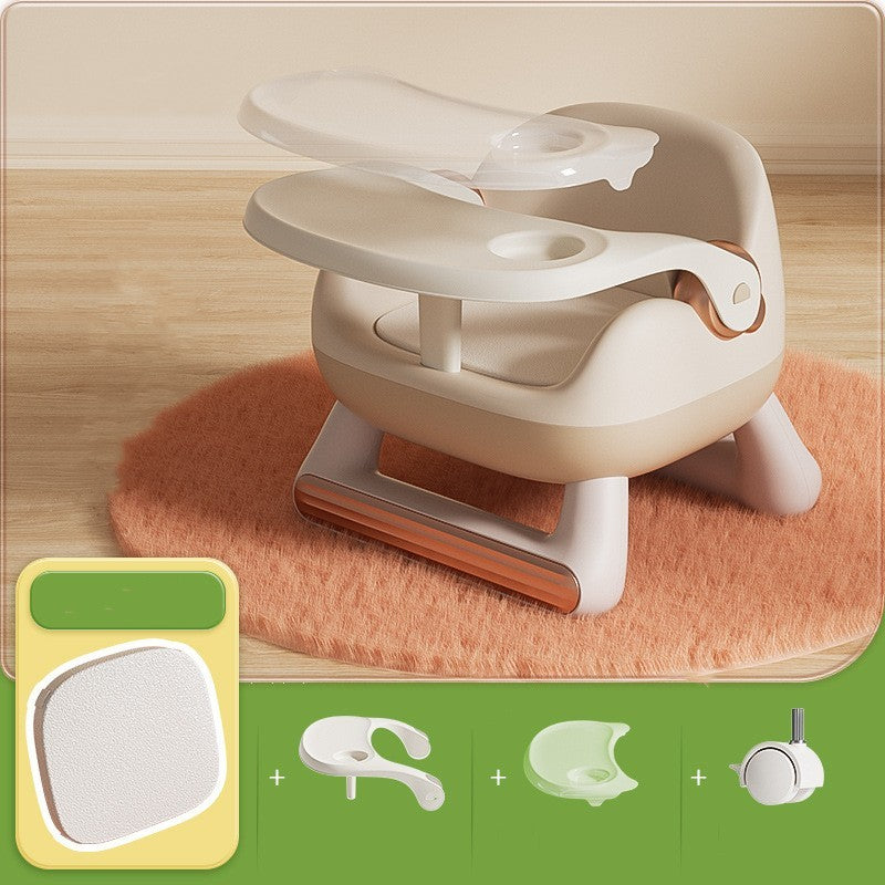 Household Baby Backrest Plastic Dining Chair PureLittleBloom.Co