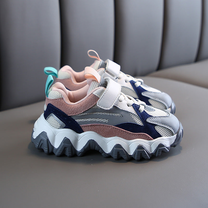 Velcro student sneakers PureLittleBloom.Co