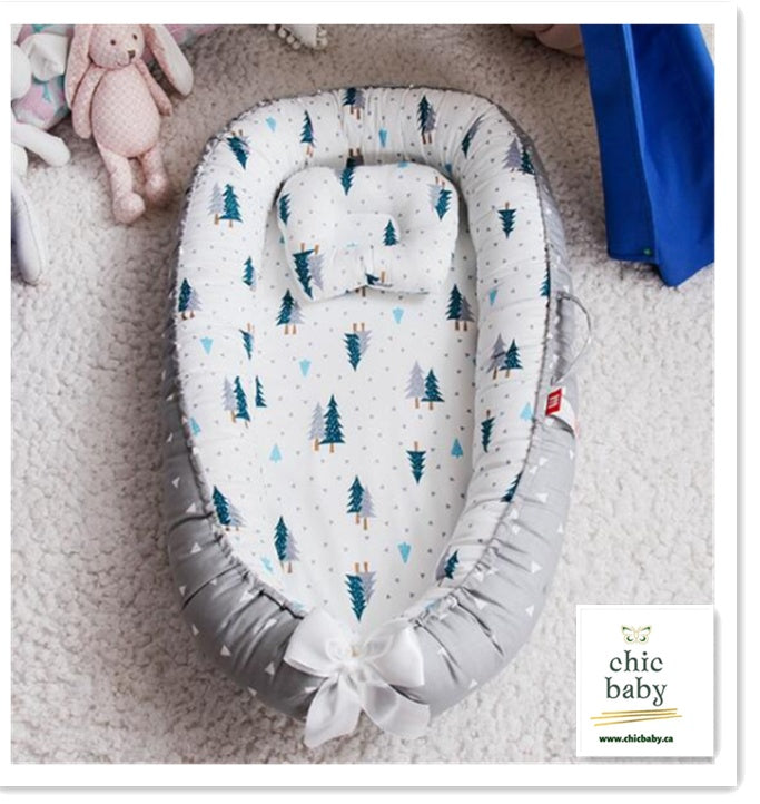 Baby Removable And Washable Bed Crib Portable Crib Travel Bed For Children Infant Kids Cotton Cradle PureLittleBloom.Co
