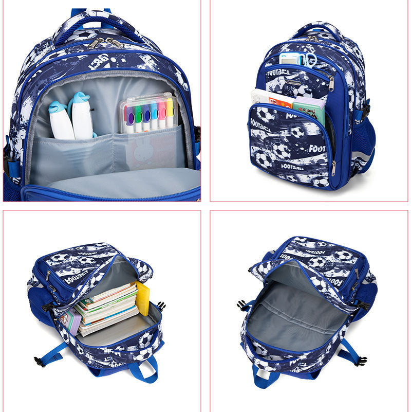 Football Schoolbag Elementary School Boy PureLittleBloom.Co