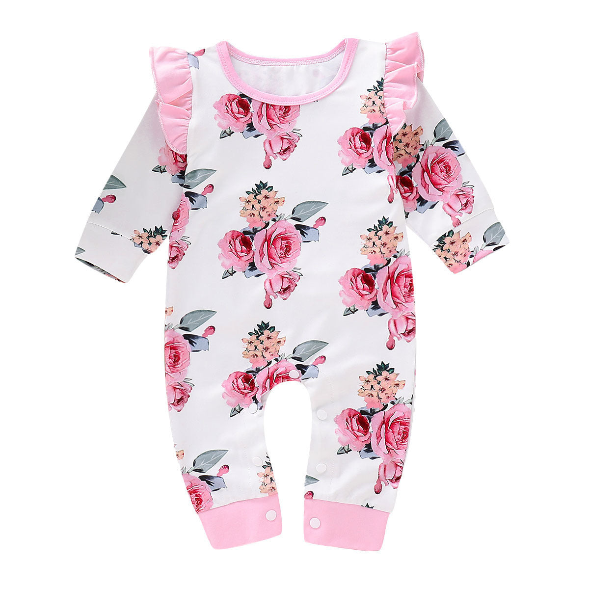 Baby print jumpsuit PureLittleBloom.Co