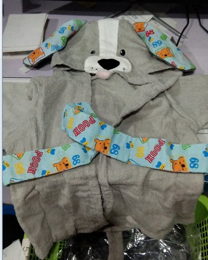 Cartoon Cute Animal Modeling Baby Bath Towels Baby Bathrobes Cotton Children's Bathrobes Baby Hooded PureLittleBloom.Co