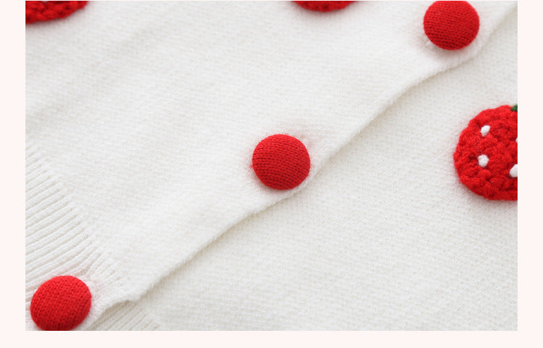 Two-piece Baby Girl Mink Wool Sweater Dress PureLittleBloom.Co