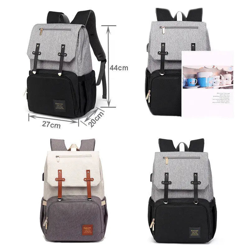 Diaper Mummy Daddy Backpack Baby Stroller Bag PureLittleBloom.Co