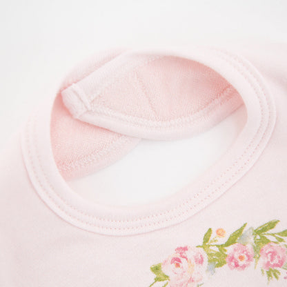 Baby bib with 3 baby drool towels PureLittleBloom.Co