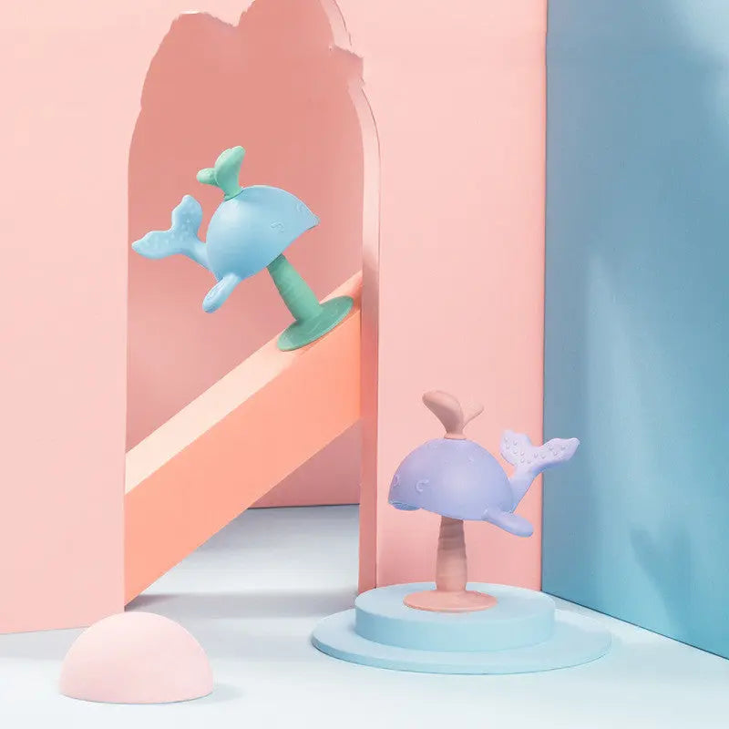 Baby Teething Toys For Newborn Infants Safe Infant And Toddler Silicone Teethers Soothe Babies Gums Perfect Baby Shower Gift PureLittleBloom.Co