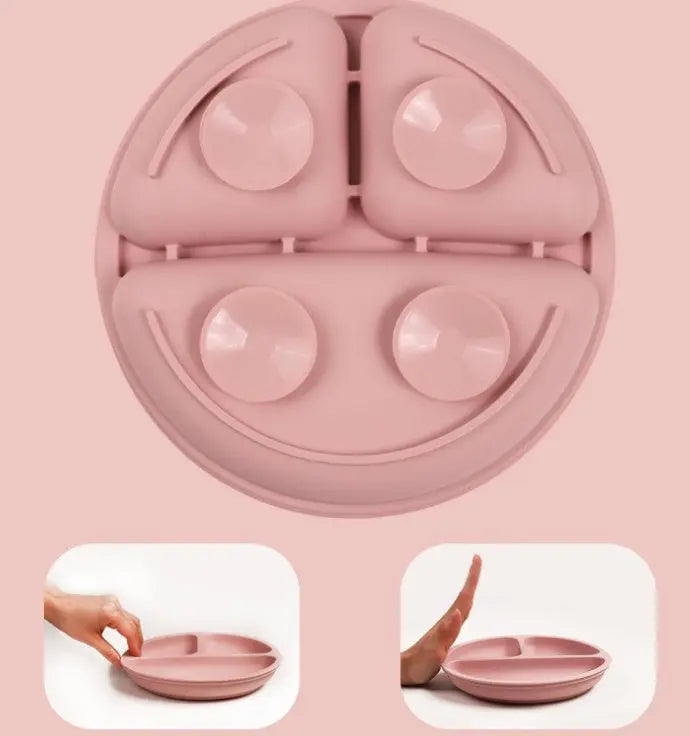 Silicone Baby Feeding 8piece Set With Suction Cup Solid Food Bowl PureLittleBloom.Co