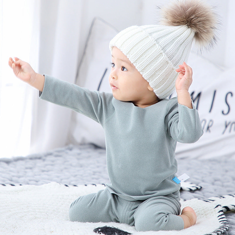 Baby clothes pajamas climbing clothes PureLittleBloom.Co