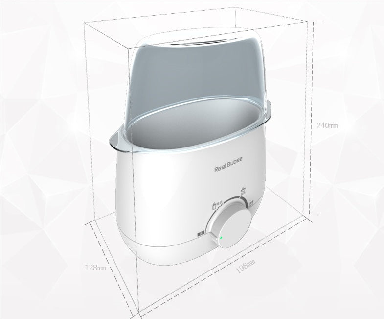 Double bottle warm milk hot milk PureLittleBloom.Co