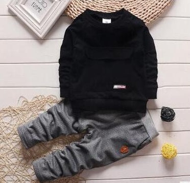 Toddler Baby Clothes Children Suit 0-3 Years Old Suit  Pants Children's Sportswear Boys Girls Children's Clothing Brand PureLittleBloom.Co