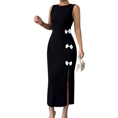 Spring And Summer European And American Style Elegant Slim Fit Dress PureLittleBloom.Co