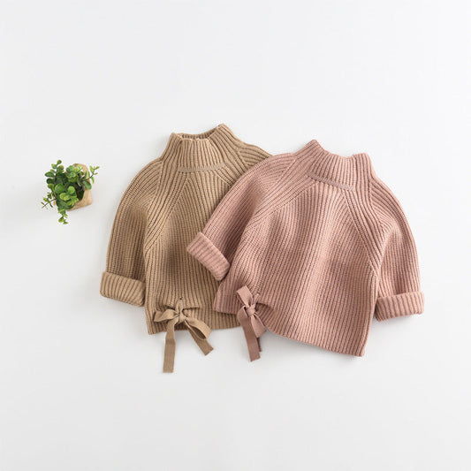 Knit sweater cardigan girl winter clothing PureLittleBloom.Co