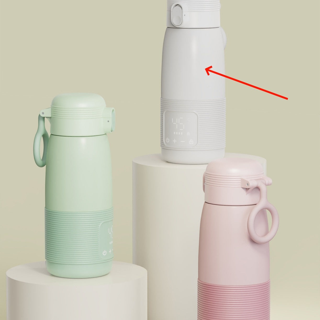 Wireless Portable Milk Modulator Thermal Cup Kettle PureLittleBloom.Co