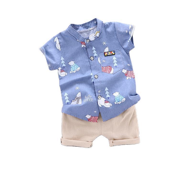 Summer New Children's Clothing Korean Boy Baby Infant Child PureLittleBloom.Co