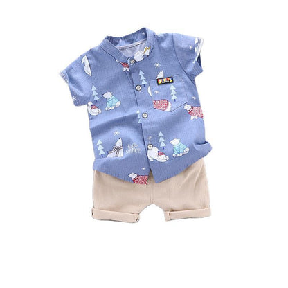 Summer New Children's Clothing Korean Boy Baby Infant Child PureLittleBloom.Co