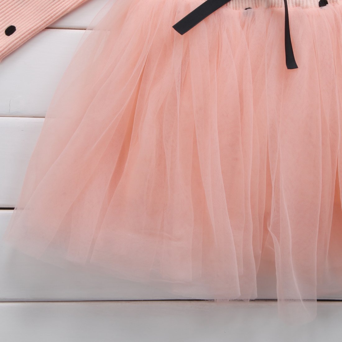 Baby Girls Spring Winter Long Sleeve Tutu Lace Dresses Infantil Newborn 1st Birthday Party Clothes Christening Gown Casual Wear PureLittleBloom.Co