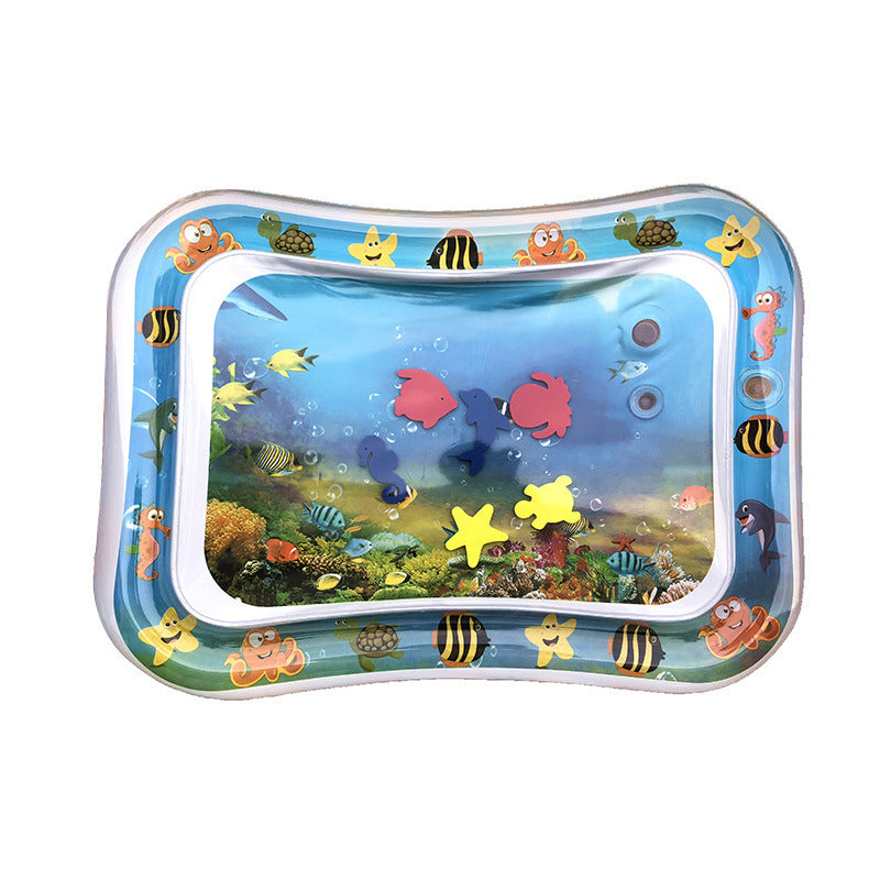 Baby Inflatable Water Mat, Infants Summer Beach Water Mat Patted Pad Water Cushion For Infants Toddlers Summer Activity Play Toys Baby Pillows PureLittleBloom.Co