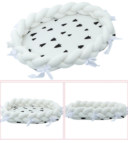 Woven Twist Baby Bionic Bed PureLittleBloom.Co