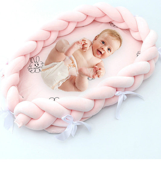 Woven Twist Baby Bionic Bed PureLittleBloom.Co