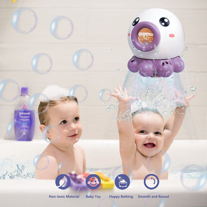 Octopus Fountain Bath Toy Water Jet Rotating Shower Bathroom Toy Summer Water Toys Sprinkler Beach Toys Kids Water Toys PureLittleBloom.Co