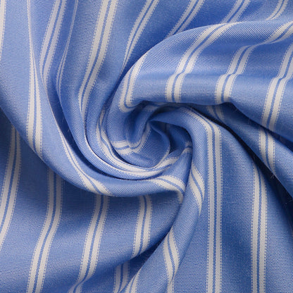 Women's Striped Tie Front Puff Sleeve Summer Casual Mini Dresses Loose Flowy Sundress PureLittleBloom.Co