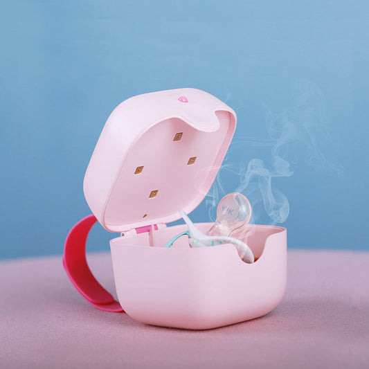 Baby Pacifier Disinfection Box Pacifier Storage Case PureLittleBloom.Co