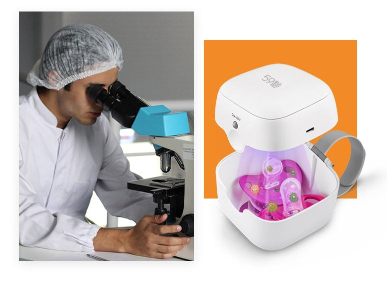 Baby Pacifier Disinfection Box Pacifier Storage Case PureLittleBloom.Co