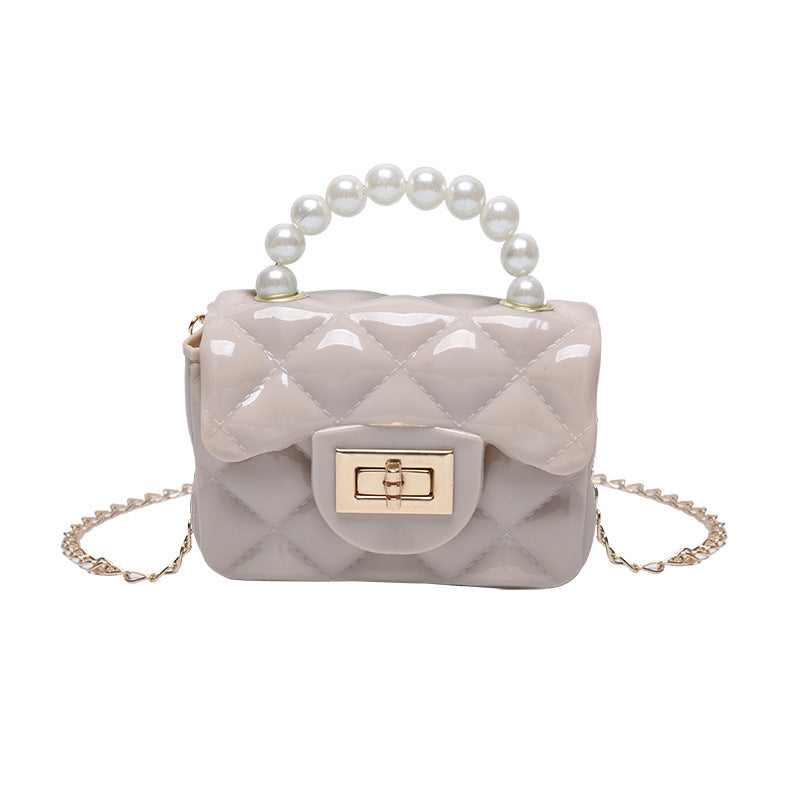 Pearl Hand One-shoulder Crossbody Chain Children's Bags PureLittleBloom.Co