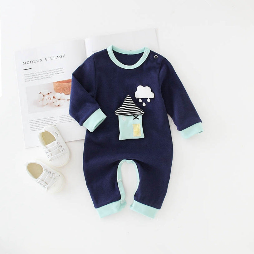 Baby one-piece romper cotton baby PureLittleBloom.Co