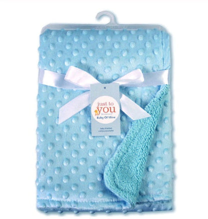 Polar Dot Baby Blanket Blanket Newborn Baby Swaddle Wrap Envelope Bebe Wrap Newborn Baby Bedding Blanket PureLittleBloom.Co