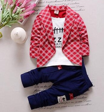 Toddler Baby Clothes Children Suit 0-3 Years Old Suit  Pants Children's Sportswear Boys Girls Children's Clothing Brand PureLittleBloom.Co