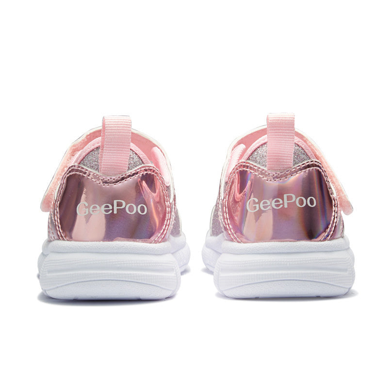 Children's square mouth shoes girls' sports shoes PureLittleBloom.Co