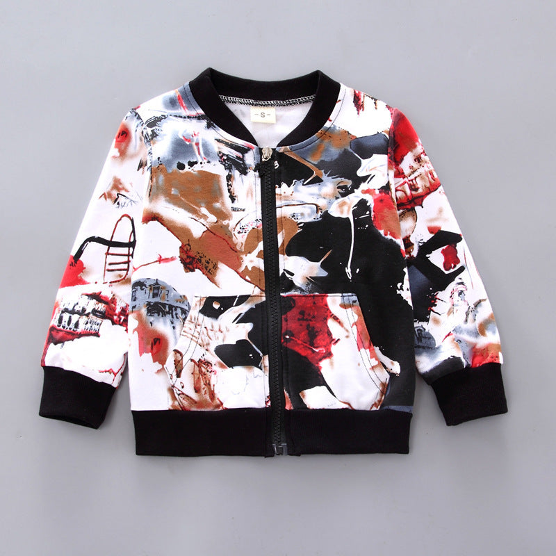 Boys Handsome Autumn And Winter Clothes Three-Piece Kid Clothes PureLittleBloom.Co