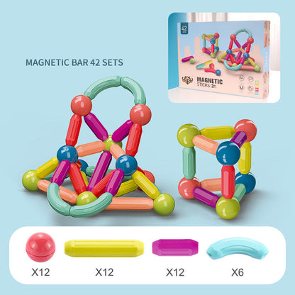 Baby Toys Magnetic Stick Building Blocks Game Magnets Children Set Kids Magnets For Children Magnetic Toy Bricks PureLittleBloom.Co