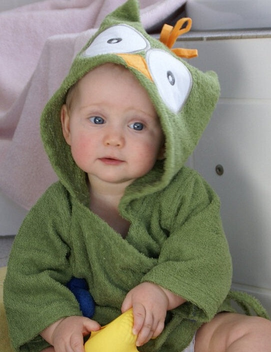 Cartoon Cute Animal Modeling Baby Bath Towels Baby Bathrobes Cotton Children's Bathrobes Baby Hooded PureLittleBloom.Co