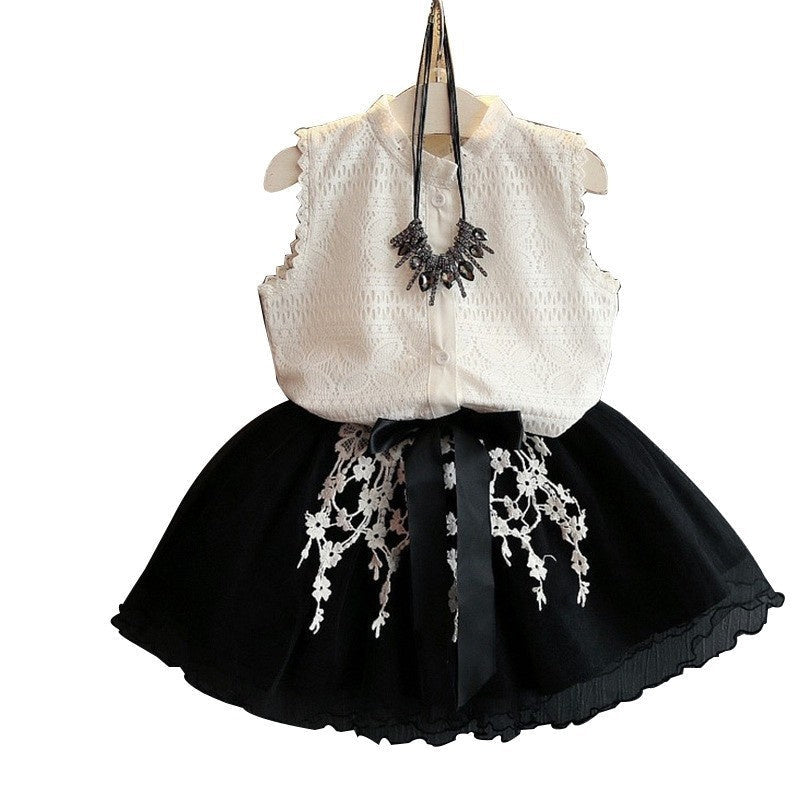 Kids Baby Girls Clothing Sets Summer TShirtsskirt Clothes PureLittleBloom.Co