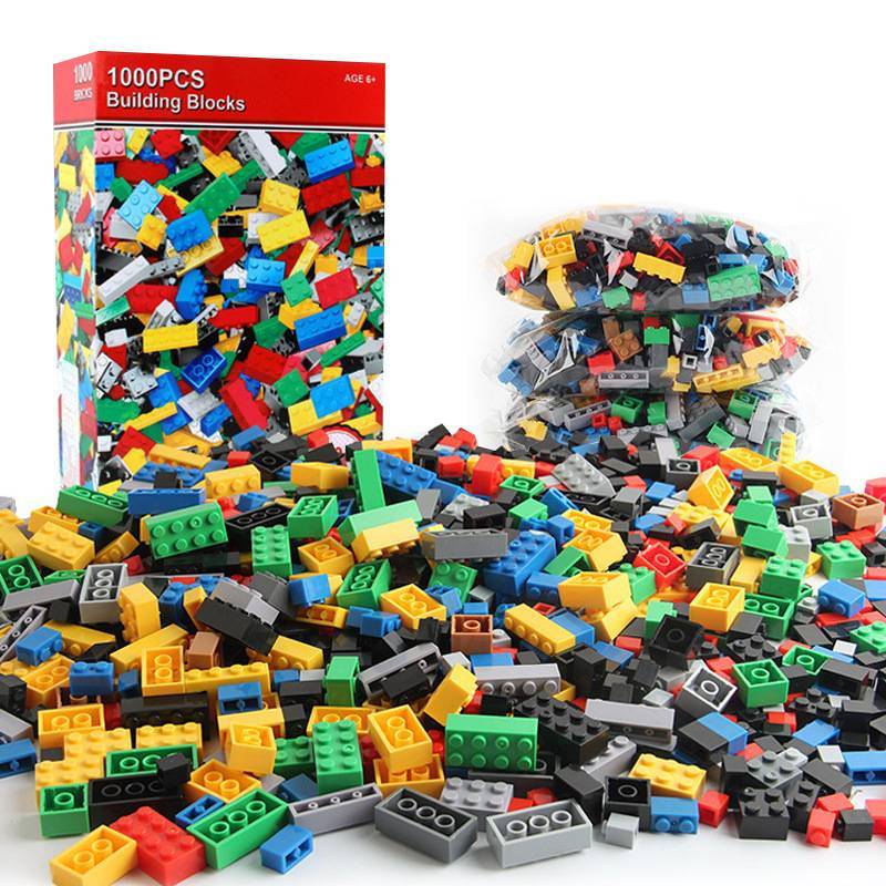 1000 Bulk Granular Building Blocks PureLittleBloom.Co