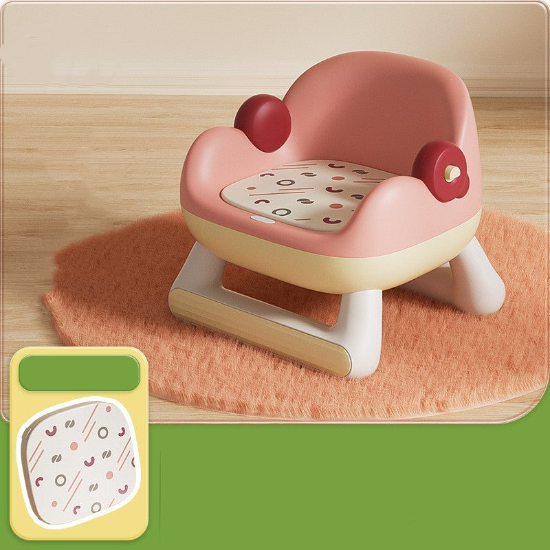 Household Baby Backrest Plastic Dining Chair PureLittleBloom.Co