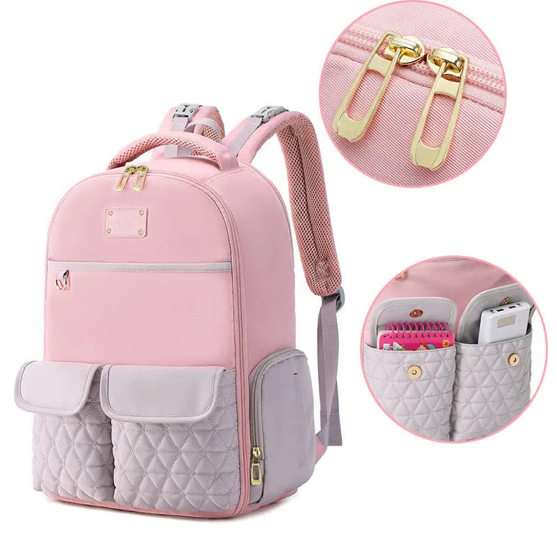 Mummy Bag Large Capacity Multi-pocket Baby Diaper Bag Backpack PureLittleBloom.Co