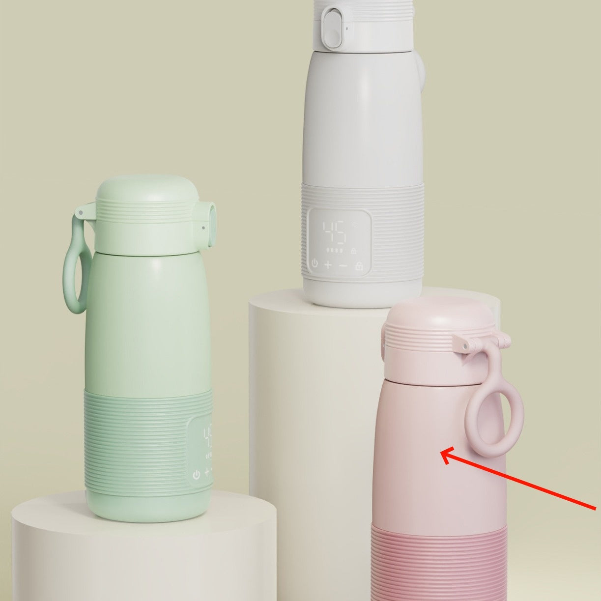 Wireless Portable Milk Modulator Thermal Cup Kettle PureLittleBloom.Co