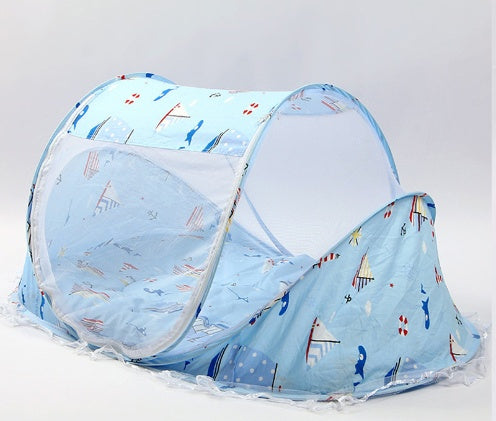 Foldable  Baby Bed Net With Pillow Net 2pieces Set PureLittleBloom.Co