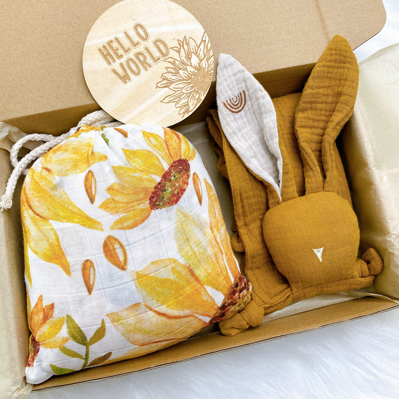 Cute All Over Print Baby Crib Fitted Sheet Set PureLittleBloom.Co