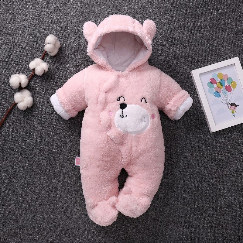 Baby's clothes long sleeve baby foot wrap one piece PureLittleBloom.Co