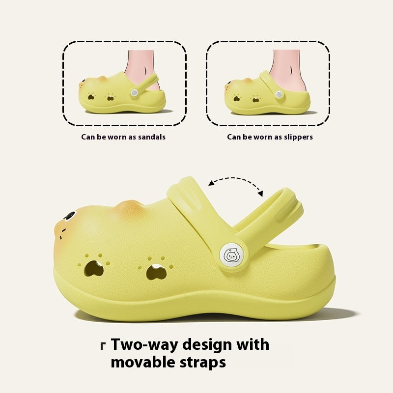 Children's Closed Toe Home Outdoor Slippers PureLittleBloom.Co