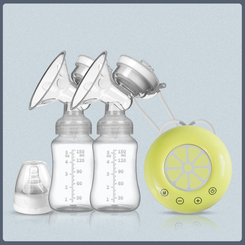 USB plug-in bilateral breast pump, electric breast pump, automatic breast pump PureLittleBloom.Co