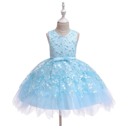 Clothing Baby Girls Middle And Small Children Kindergarten Dresses PureLittleBloom.Co