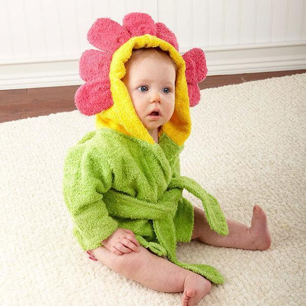 Cartoon Cute Animal Modeling Baby Bath Towels Baby Bathrobes Cotton Children's Bathrobes Baby Hooded PureLittleBloom.Co